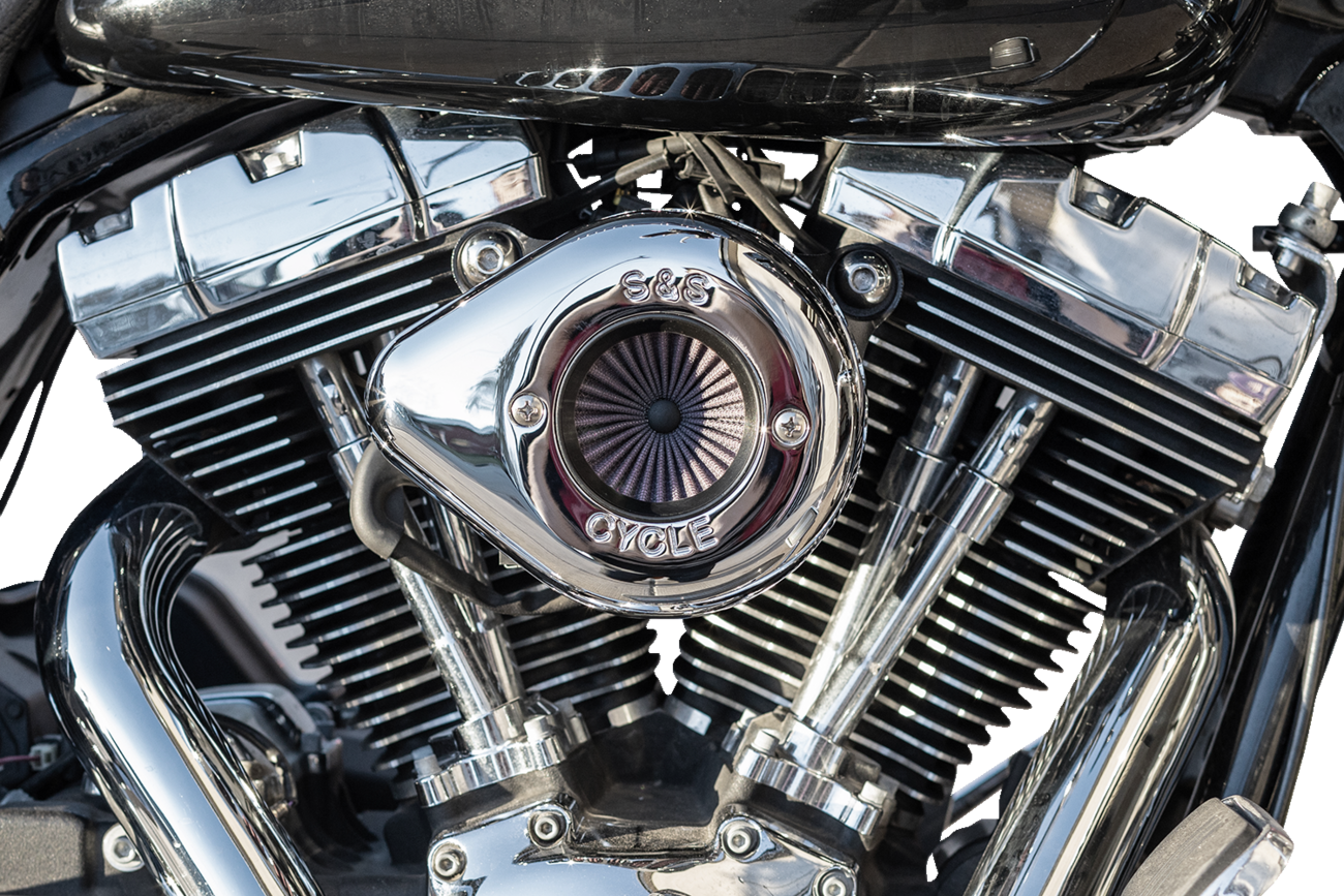 S&S Cycle Air Stinger Stealth Air Cleaner Kit - Chrome