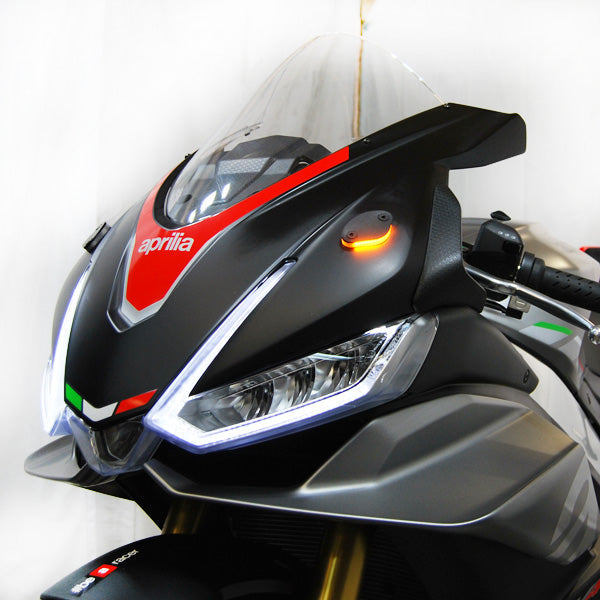 NRC Aprilia RSV4 Mirror Block Off Turn Signals (2021-2024)