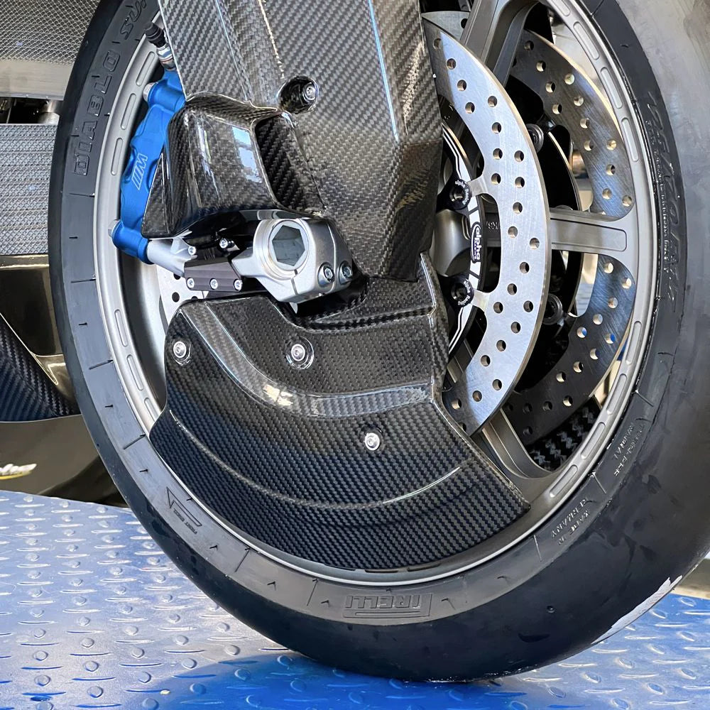 Alpha Racing Carbon Fiber Aero Disc Covers For BMW S1000RR M1000RR