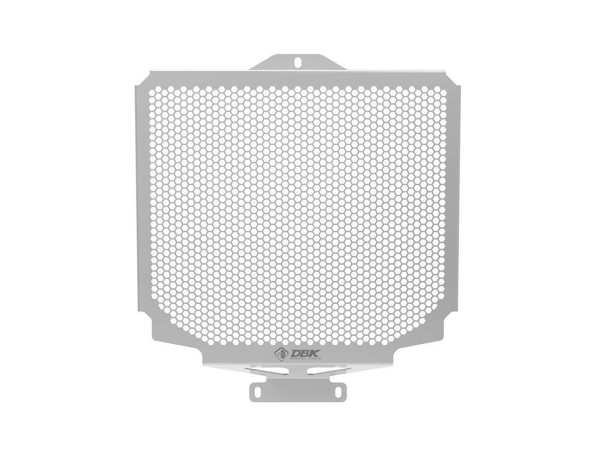 Ducabike DBK GR19 Moto Guzzi V100 Water Radiator Guard - SILVER