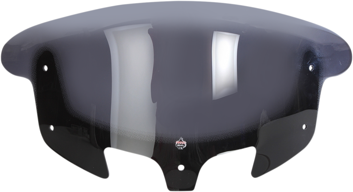 Klock Werks Flare® Windshield - 12" - Tall - Dark Smoke - '14-'25 Indian