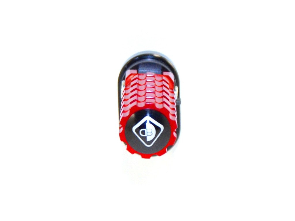 Ducabike DBK PPSCRA01 Adjustable Foot Pegs Scrambler - RED