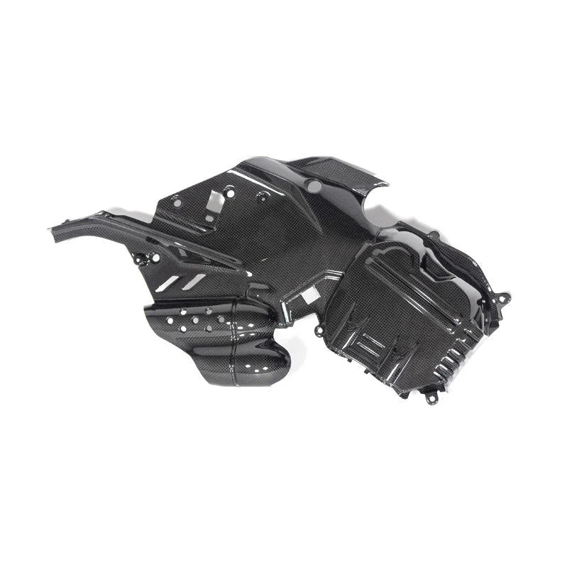 Ilmberger Carbon Fiber Left Side Engine Cover Ducati Diavel V4 - Gloss