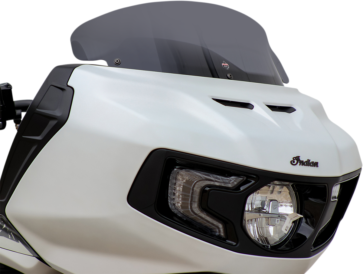 Klock Werks Flare® Windshield - 8" - Dark Smoke - '20-'25 Indian