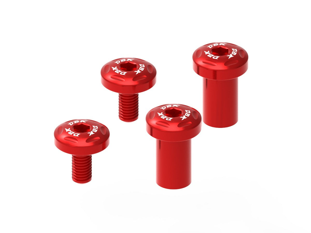 Ducabike DBK KVT48 Diavel V4 Key Cover Screw Kit - RED