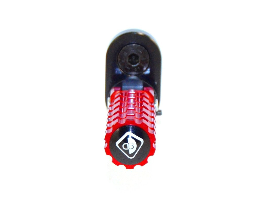 Ducabike DBK PPSCRA01 Adjustable Foot Pegs Scrambler - RED