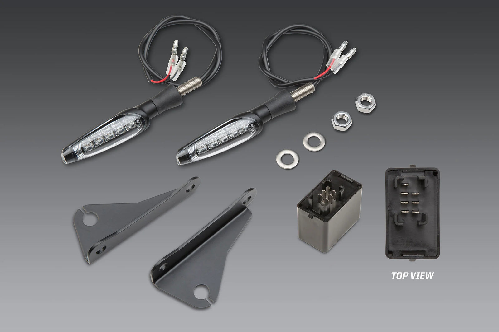 Yoshimura SEQUENTIAL LED Rear Turn Signal Kit W/ 7 Pin Relay