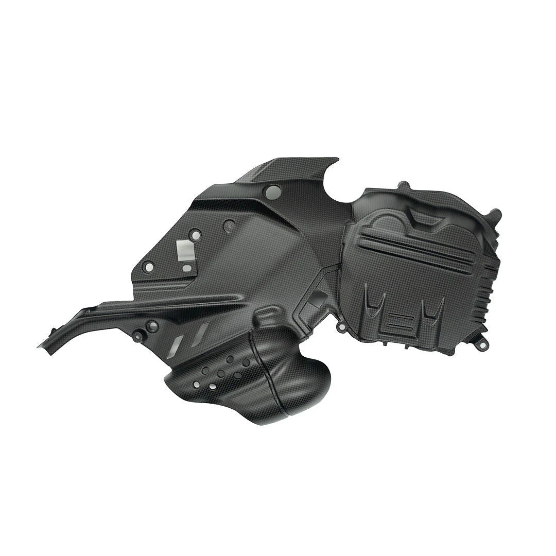 Ilmberger Carbon Fiber Satin Left Side Engine Cover For Ducati Diavel V4