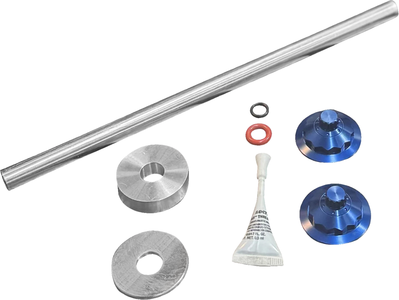 Paul Yaffe Bagger Nation Standard 12 Point Front Axle Cover Kit For Y-Axle Rod