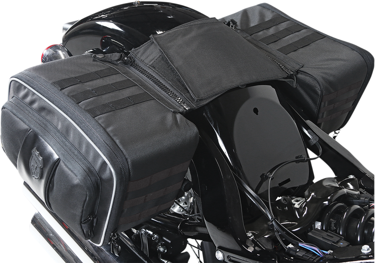 Nelson RIGG Road Trip Saddlebags - Black