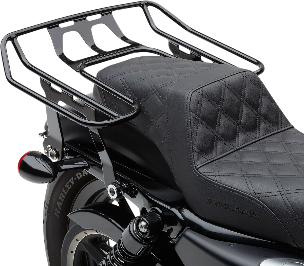 Cobra Detachable Wrap Around Rack - Black