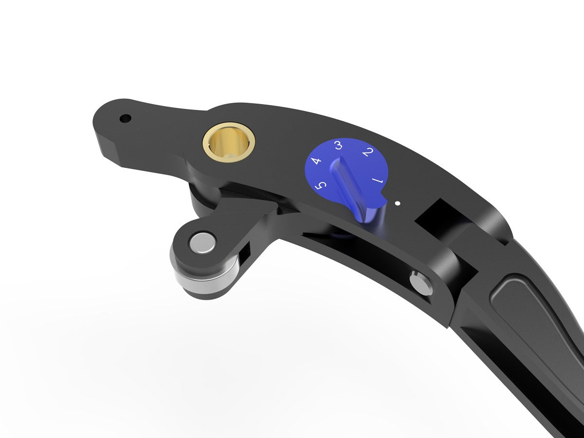 Ducabike DBK LEA20 BMW Brake / Clutch Adjustable Levers Eco GP 2 - BLACK-RED