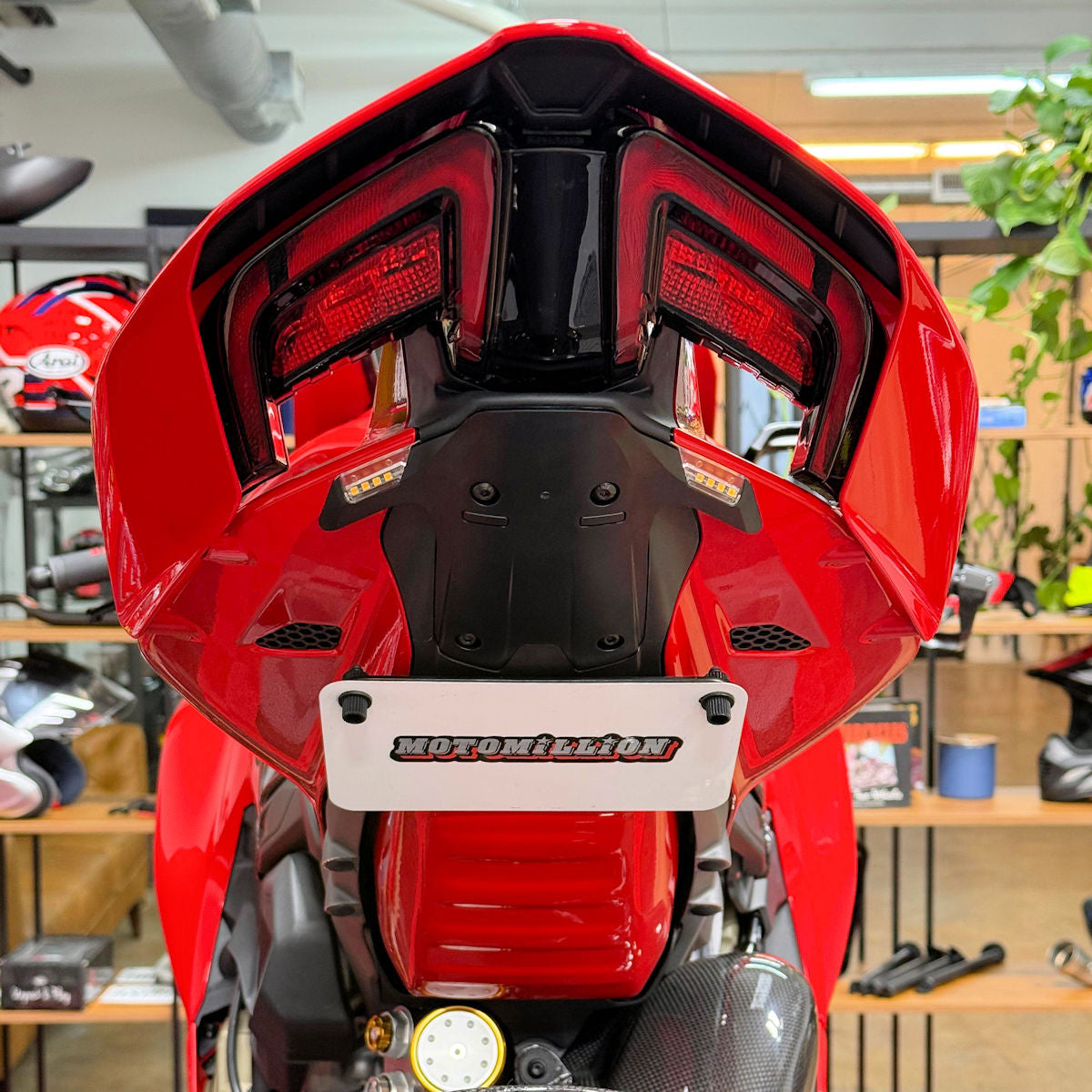 Futurismoto Fender Eliminator Tail Tidy Kit for Ducati Panigale V4 V4S Tricolore