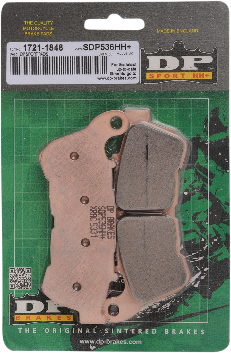 DP Brakes Sintered Metal Brake Pads - Sportster