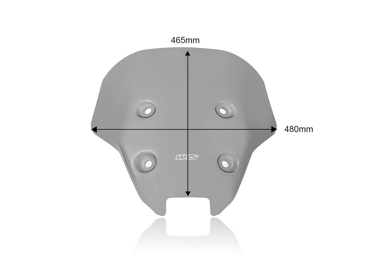 WRS Windscreen Caponord With Radar Moto Guzzi Stelvio 2024-2026