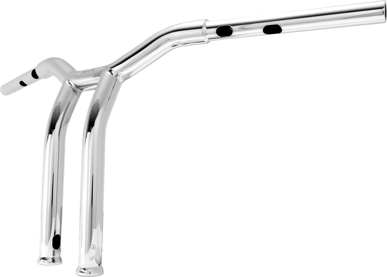 Burly Brand Dominator Handlebar - Touring/Softail - 12" - Chrome