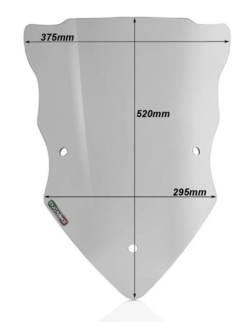 Ducabike DBK CUP06 MTS 15/19 Touring Windscreen