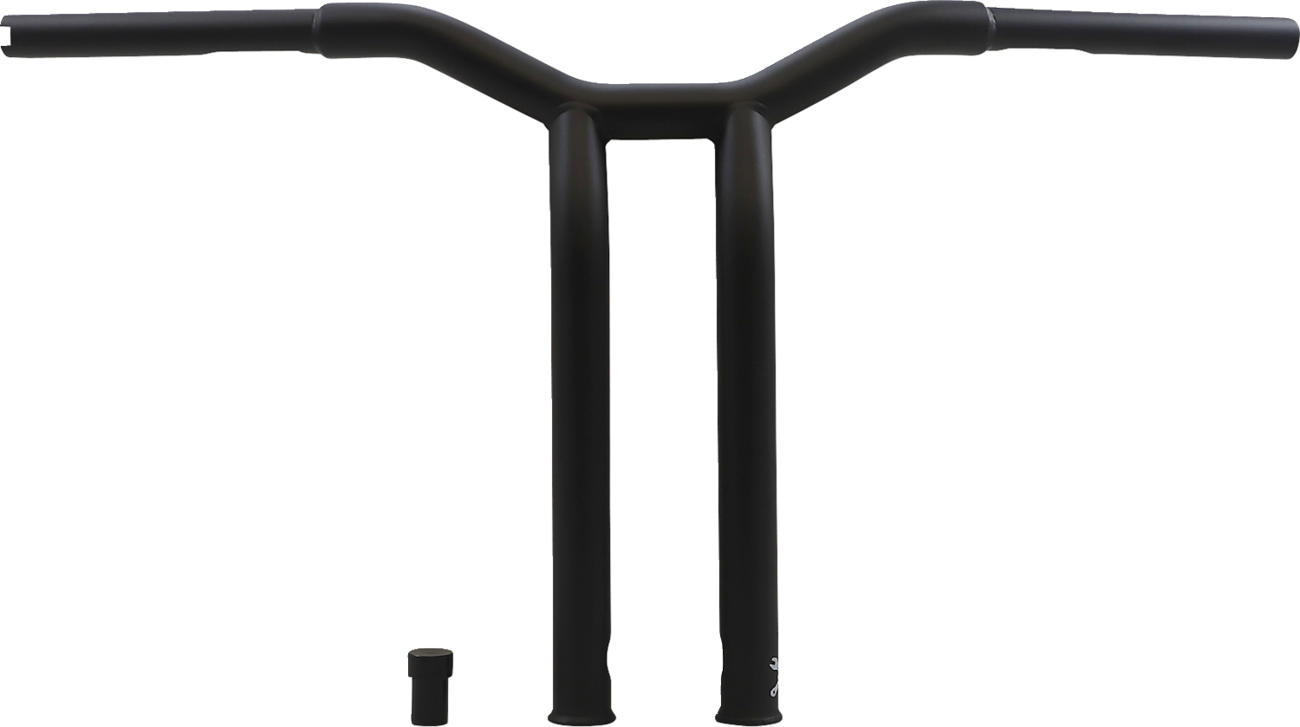 Burly Brand Dominator Handlebar - Raked - 14" - Matte Black