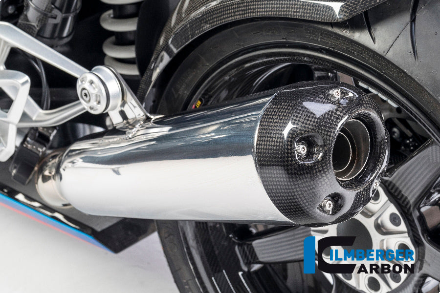 Ilmberger Carbon Silencer Protector (Rear) BMW R Nine T Racer '17