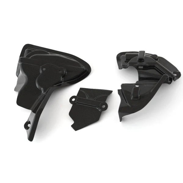 Fullsix Carbon Fiber Engine Cover Bulk Head Set For Ducati Panigale 1199 1299