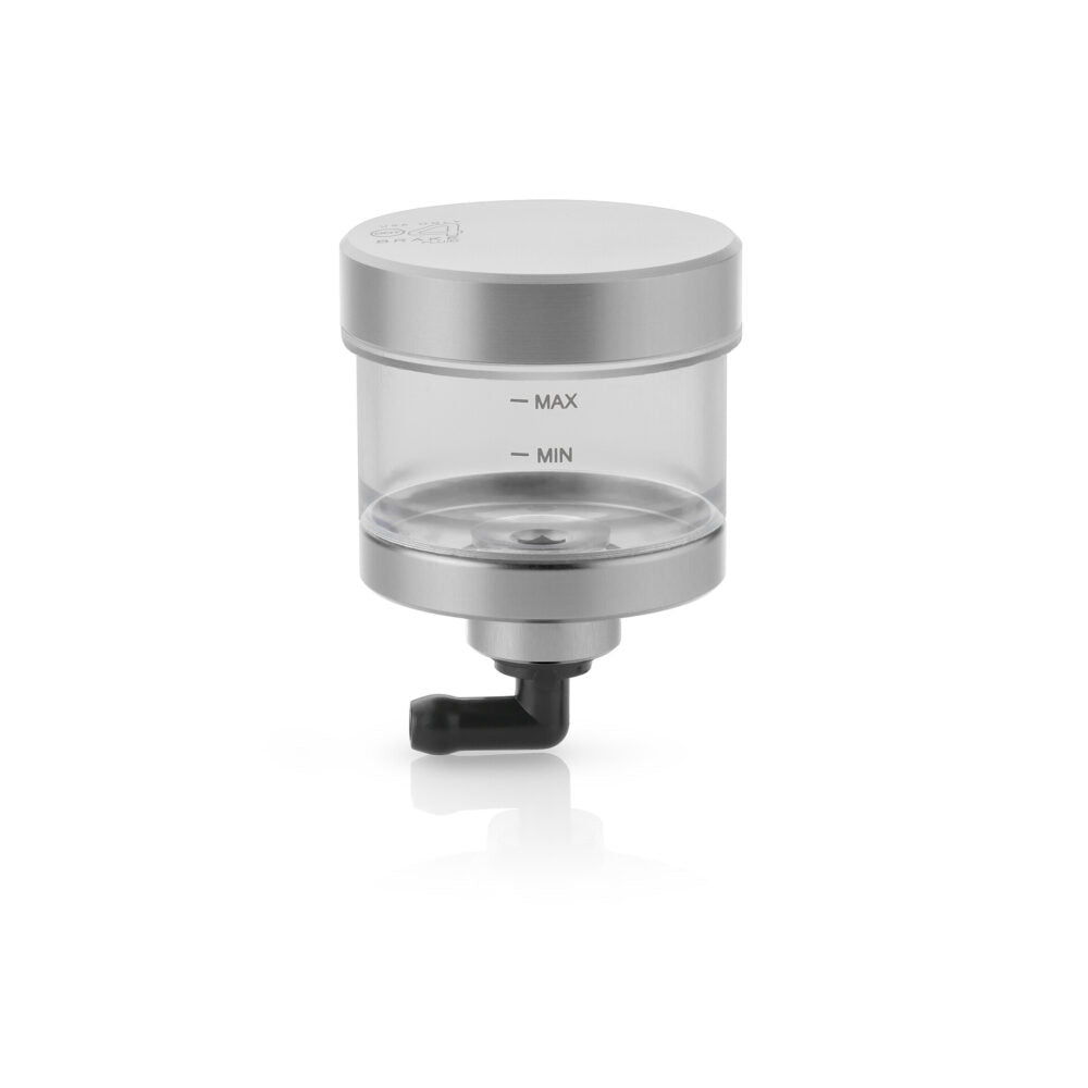 Rizoma Pure Front Brake Fluid Reservoir - silver / v-31-cm3-h-55-mm-o-515-mm / 31 / front-brake