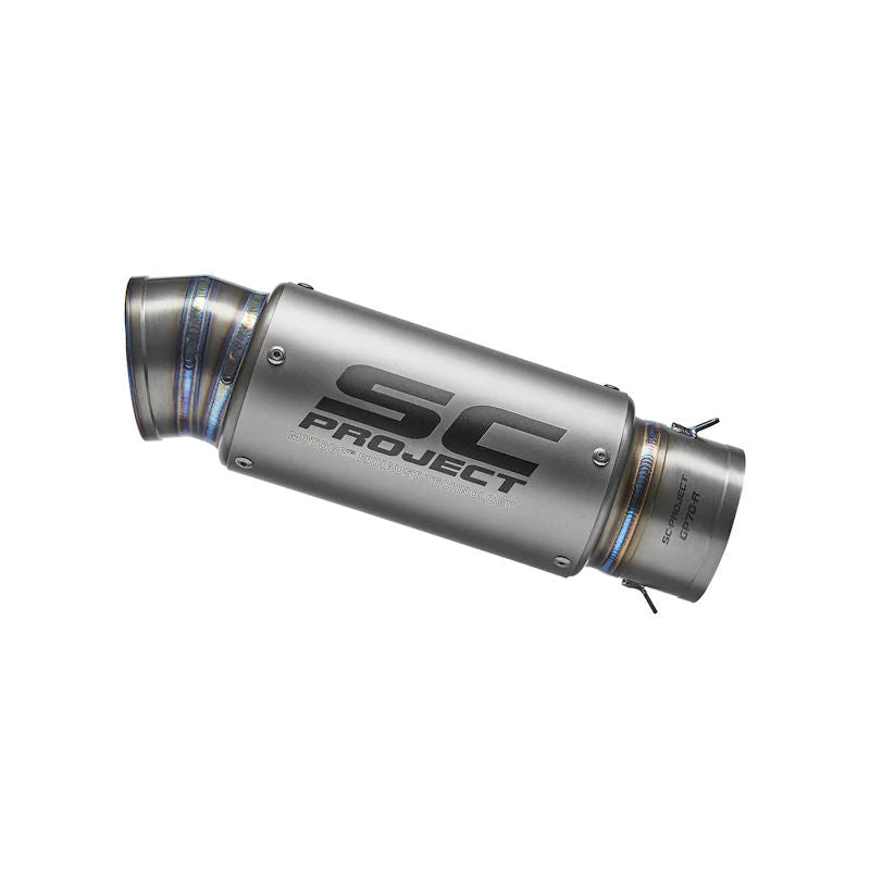 SC Project GP70-R Titanium Slip On For BMW S1000R K63 2022