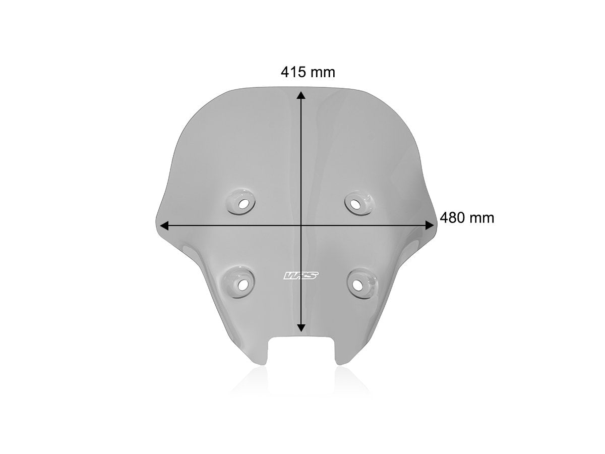 WRS Windscreen Touring With Radar Moto Guzzi Stelvio 2024-2026