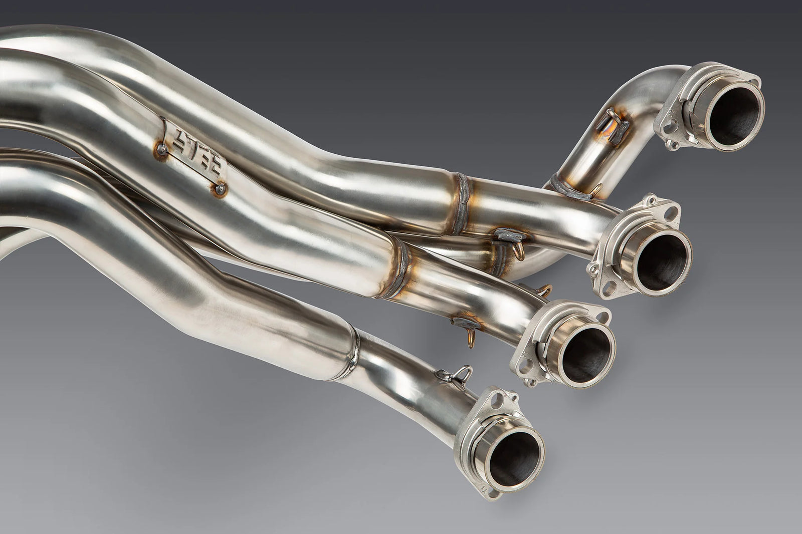 Yoshimura GSX-R1000 05+ / ZX-10R 07+ Oval Track Mod Lites Stainless Full Exhaust, W/ Stainless Muffler