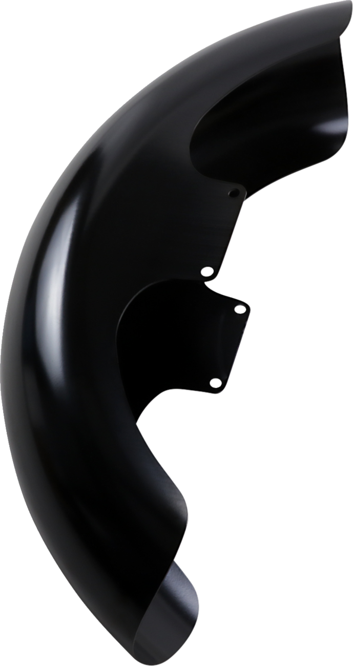 Klock Werks Thickster Front Fender - Black - 16"-19" - HD Touring/Trike