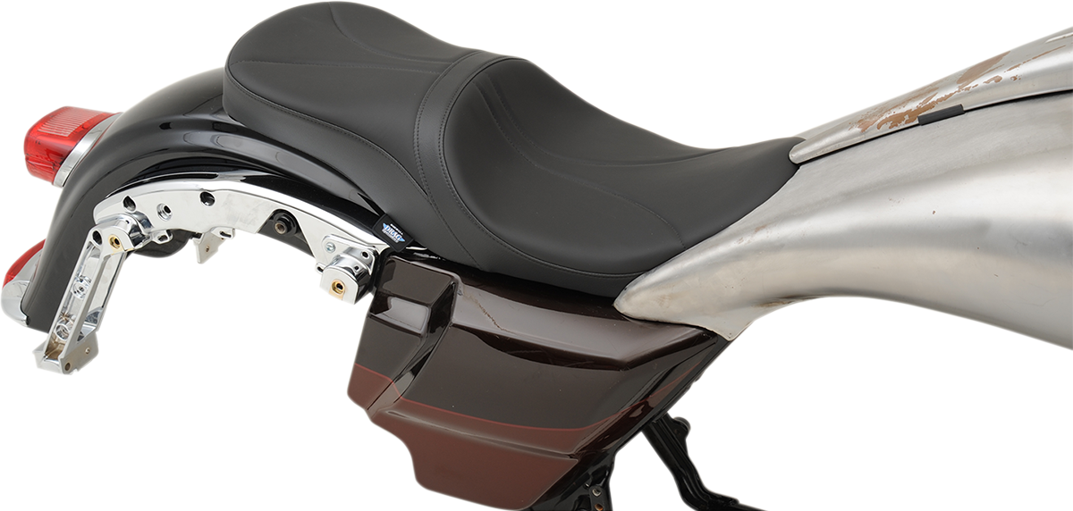 Drag Specialties Seats Low Touring Seat - Solar Reflective - Mild Stitched - Razorback Tanks - FL '08-'23
