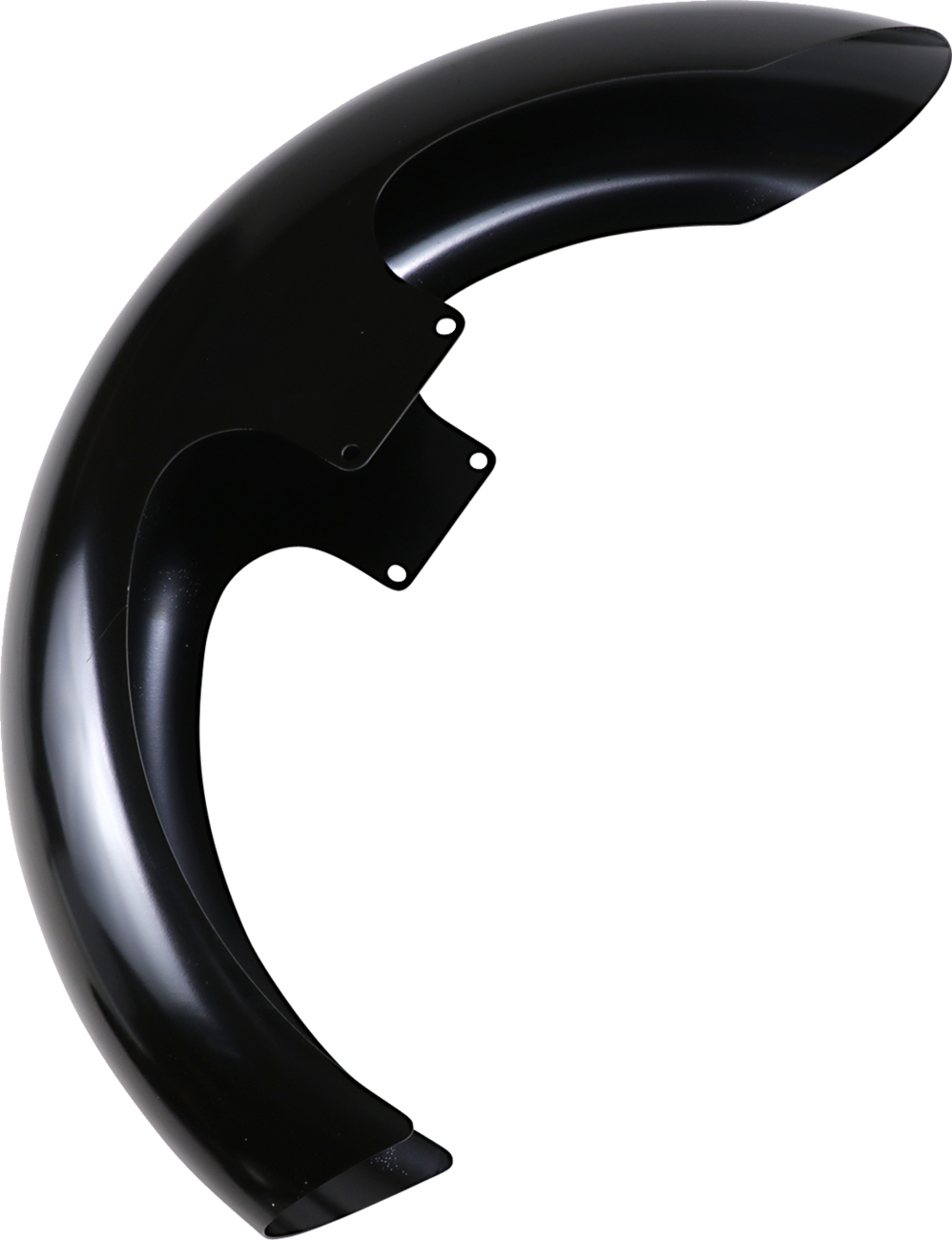 Klock Werks Slicer Front Fender - Black - 16"-19" - HD Touring/Trike