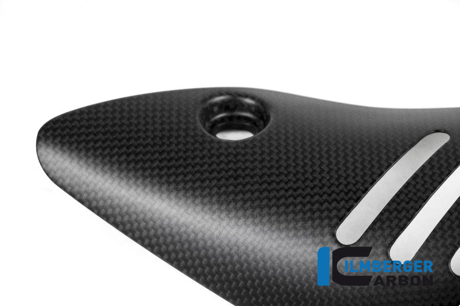Ilmberger Carbon Exhaust Heat Shield On The Manifold - Matte / Plain