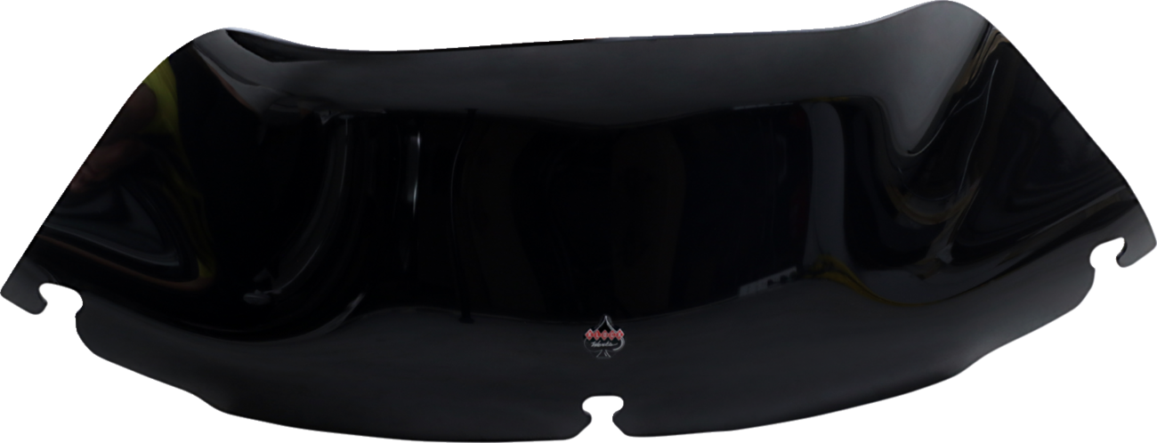 Klock Werks Flare® Windshield - 6-1/2" - Black - '96-'13 FLH