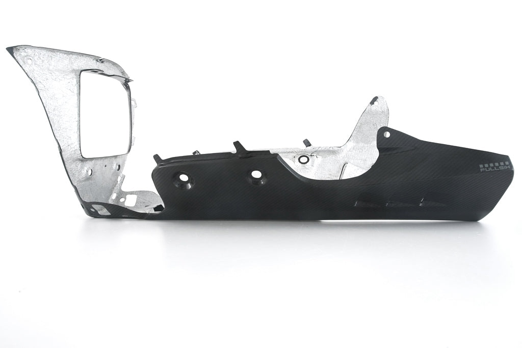 Fullsix Carbon Belly Pan - With OEM Exhaust Or Slip-On