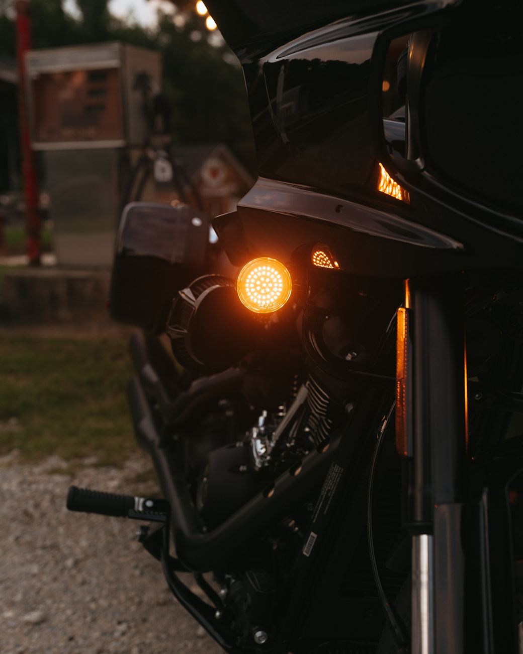 Custom Dynamics Turn Signal Insert - LED - Amber - 1157
