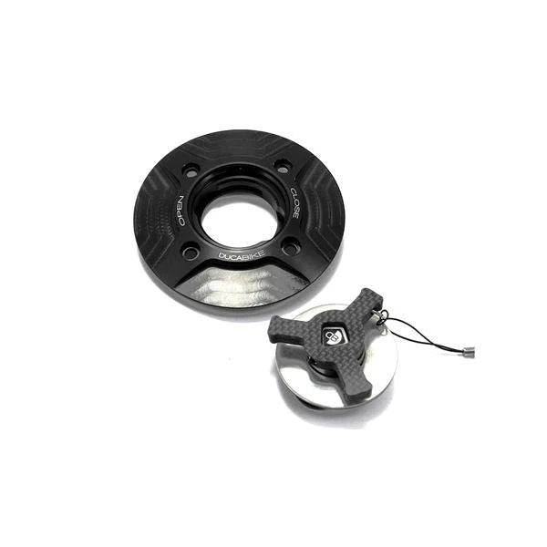 Ducabike DBK TSB04 Gas Fuel Cap With Carbon Fiber Key For Ducati Panigale V4 V4S V4R