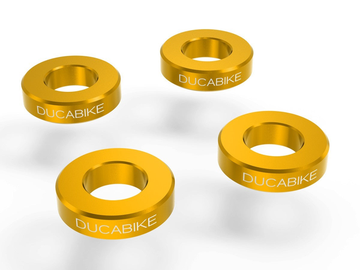 Ducabike DBK DPF01 Front Brake Caliper Spacers - GOLD