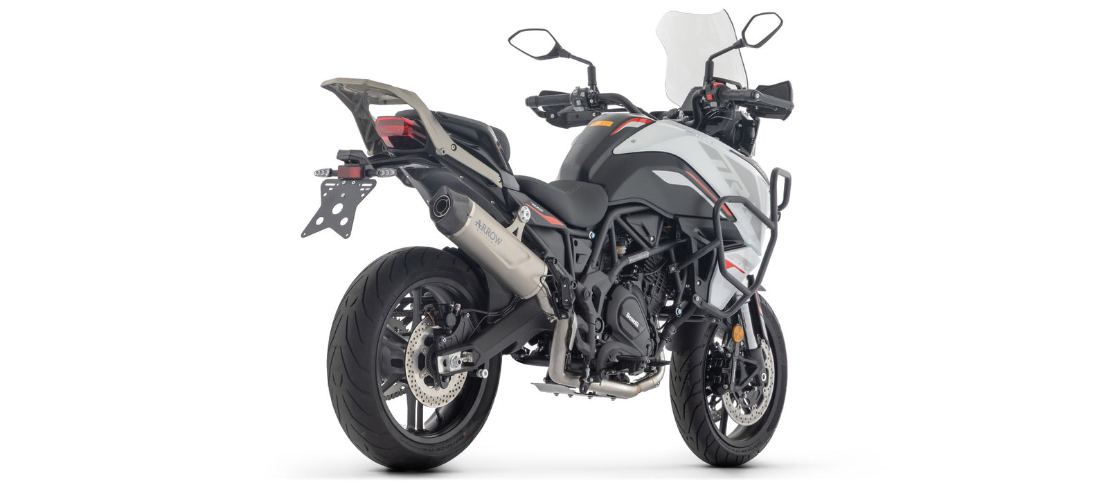 Full System With Indy Race Evo Titanium Slip On With Carbon End Cap