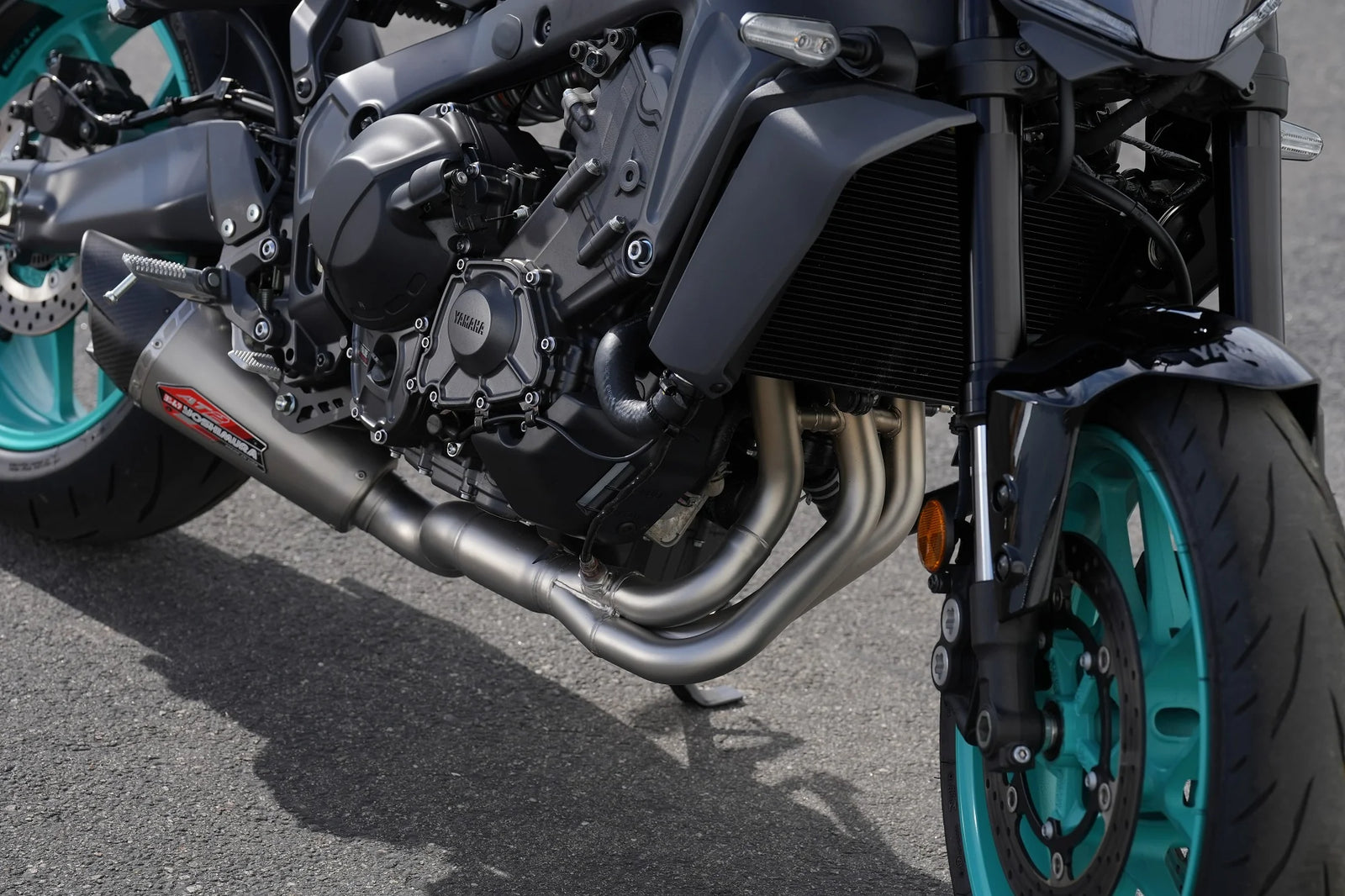 Yoshimura MT-09 21-26 / XSR 900 22-25 Race AT2 Stainless Full Exhaust, W/ Stainless Muffler