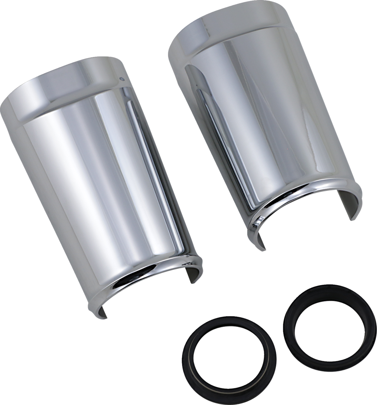 Arlen NESS Fat Tire Fork Boot Cover - Chrome - Smooth