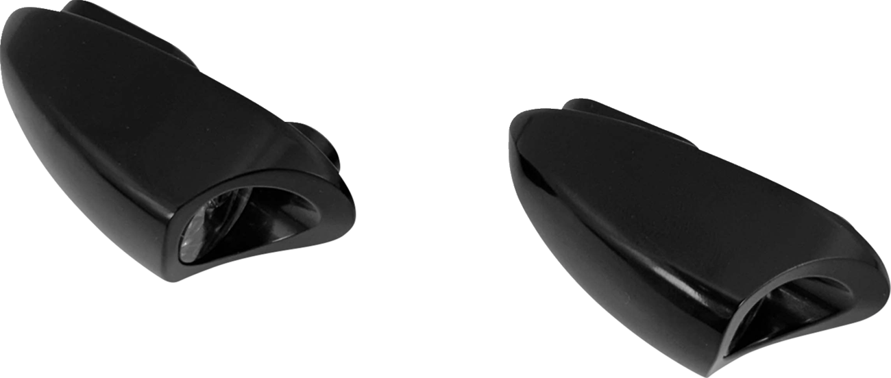 Kodlin USA Neowise X 3-In-1 Rear Mini Fender Strut Indicators - Black / Gloss
