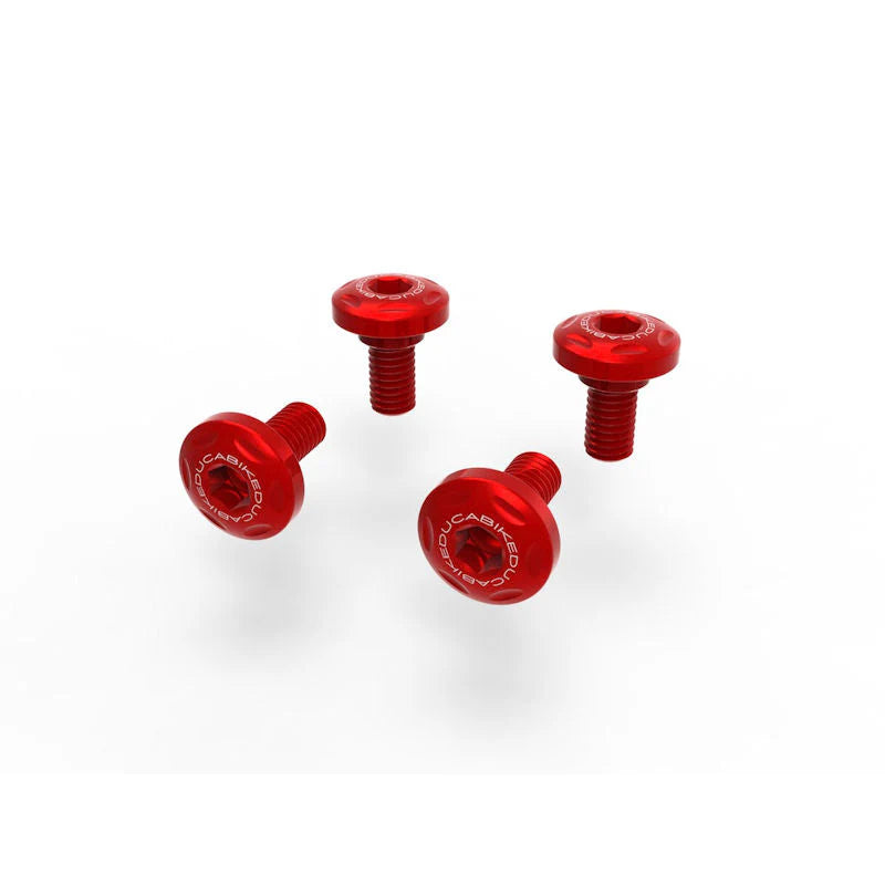 Ducabike DBK Front Fender Bolt Kit For Ducati Panigale V4 V4S V4R V4SP - Red