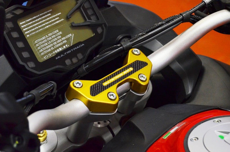 Ducabike DBK BM09 HANDLEBAR CLAMP MTS 1200 My15 - GOLD
