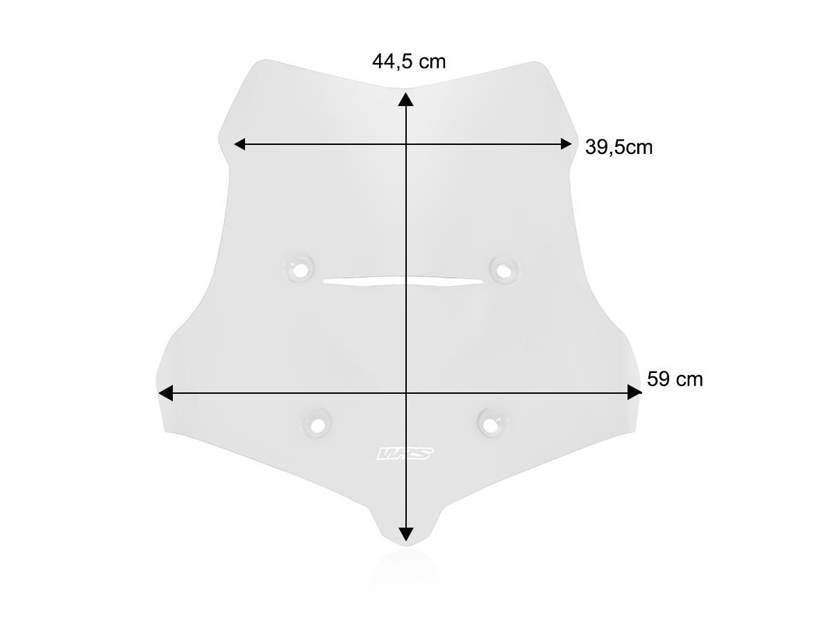 WRS Windscreen Touring Voge Valico 525 DSX 2023-2024 / 625 DSX 2025-2026
