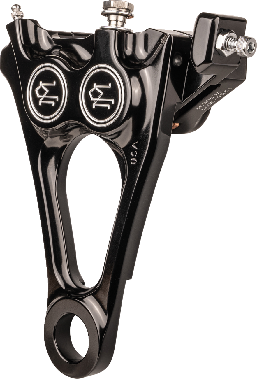 Performance Machine (PM) 4-Piston Differential-Bore Rear Caliper