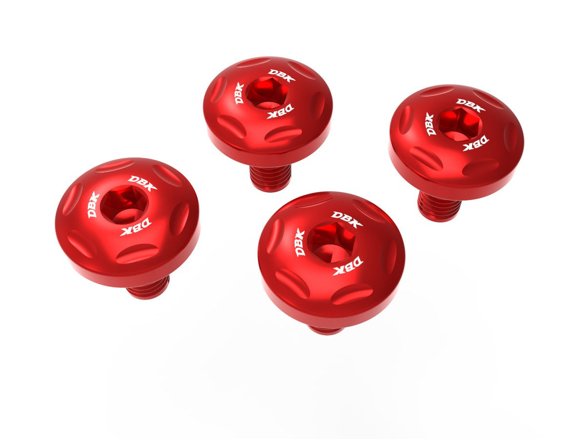 Ducabike DBK KVT112 PANIGALE/SF V2 MY 2025 Rear Fender Screws Kit - Red