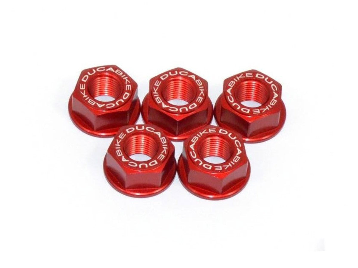 Ducabike DBK 5DSB01 Nuts Set Rear Sprocket Carrier - RED