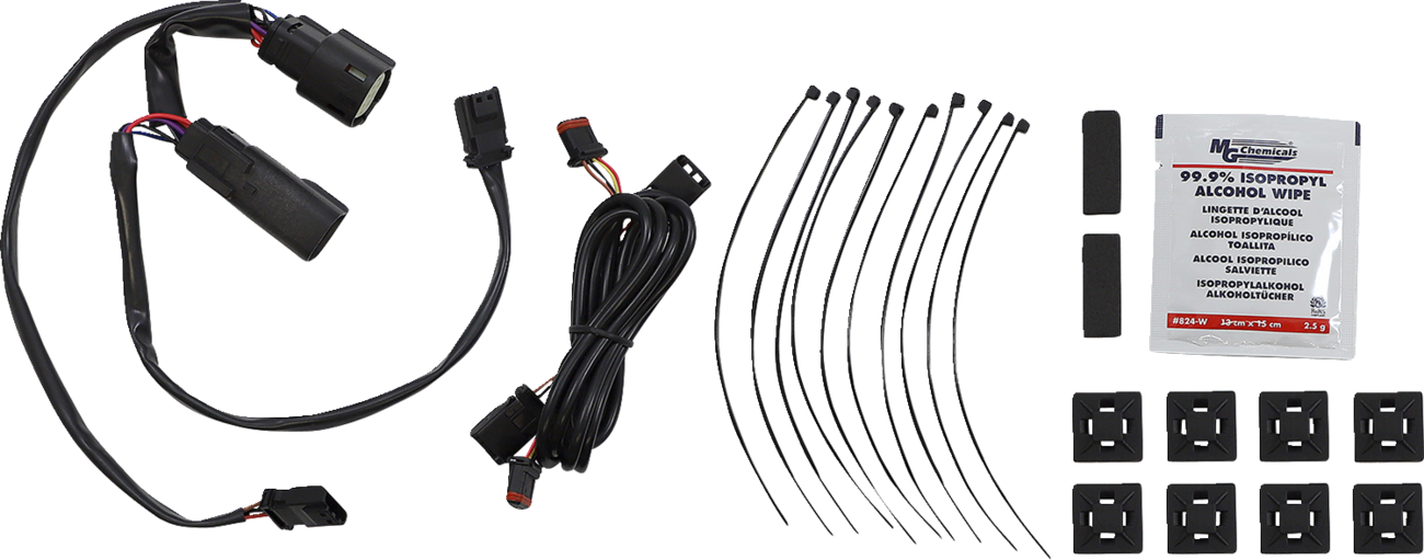 Custom Dynamics Latch Light - Saddlebag - Dual Color - Smoke - Chrome