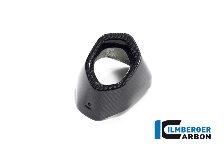 Ilmberger Carbon Exhaust End Cap Protector BMW R 1300 GS - Gloss / Twill