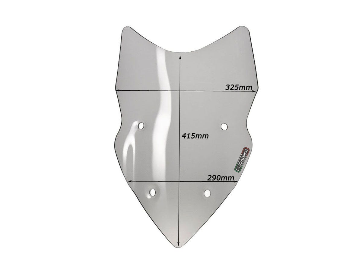 Ducabike DBK CUP04 MTS 1200 13/14 Intermediate Windscreen - SMOKE